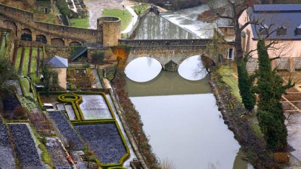 Река Альзет в Люксембурге