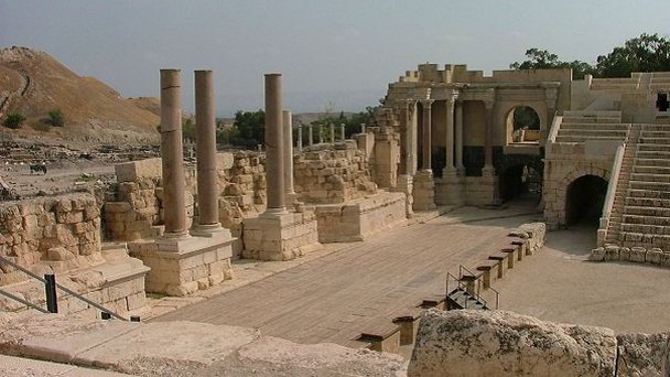 Бейт-Шеан (Скитополис) в Галилее