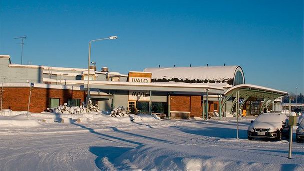 Аэропорт Ивало в Лапландии Аэропорт Ивало в Лапландии