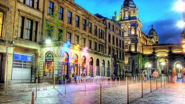 Район Мерчант-сити в Шотландии