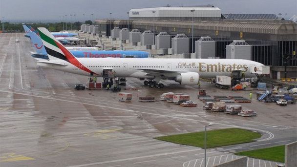 Аэропорт Манчестер в Англии