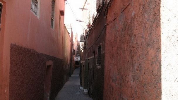 Медина Марракеша красный город