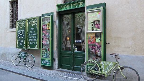 Absintherie в Праге Absintherie в Праге