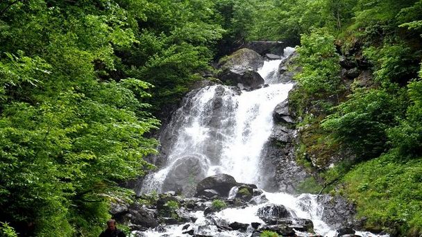 Водопад Молочный в Гагре