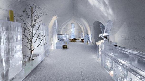 Снежный замок Кеми в Оулу Снежный замок Кеми в Оулу