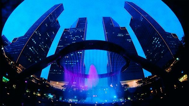 Фонтан богатства в Сингапуре