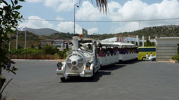 Аттракцион Счастливый поезд на Острове Крит