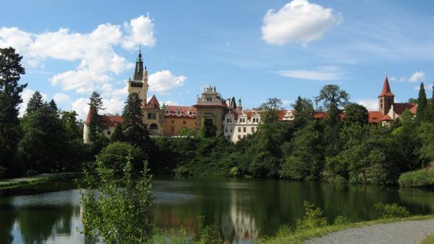 Дворцовый парк Пругонице в Праге