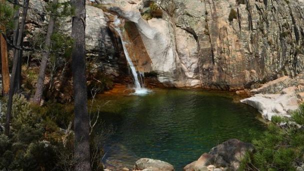 Водопад Piscia di Gallu на Корсике