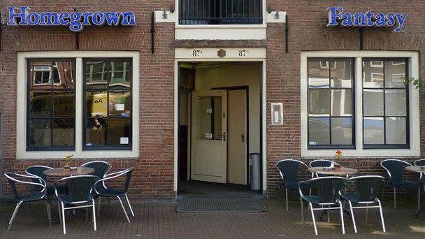 Кофешоп Homegrown Fantasy в Амстердаме