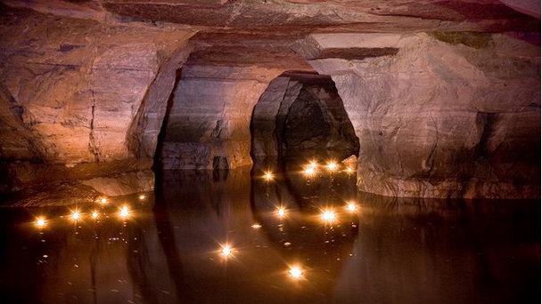 Пещера Танечкина в Ленинградской области