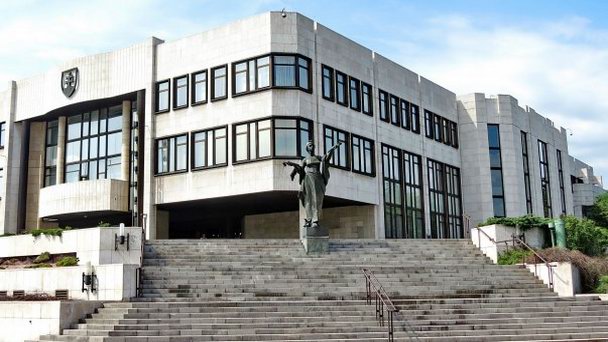 Здание парламента Словакии в Братиславе