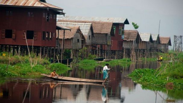Деревня Майтау в Багане