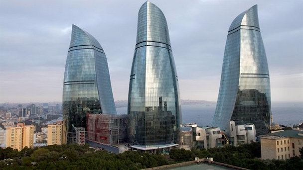 Комплекс Flame Towers в Баку