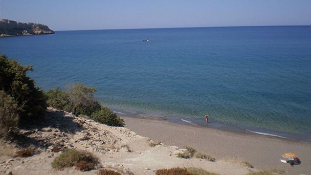 Пляж Коммос на Острове Крит