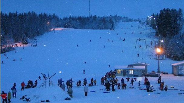 Горнолыжный курорт Элливуори в Тампере Горнолыжный курорт Элливуори в Тампере