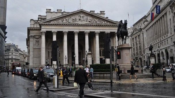 Английский банк-музей в Лондоне