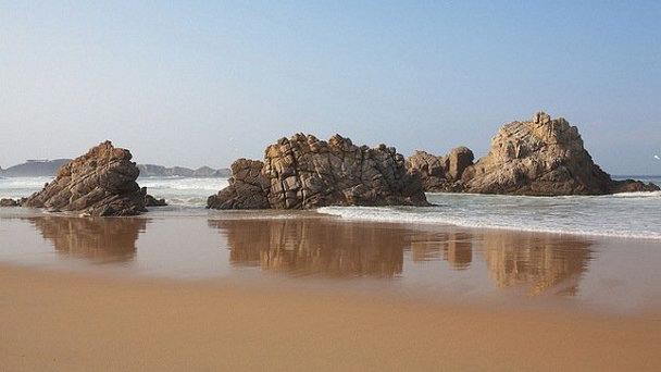 Пляж La Llorona в Колиме Пляж La Llorona в Колиме