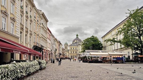 Площадь Рынок во Львове