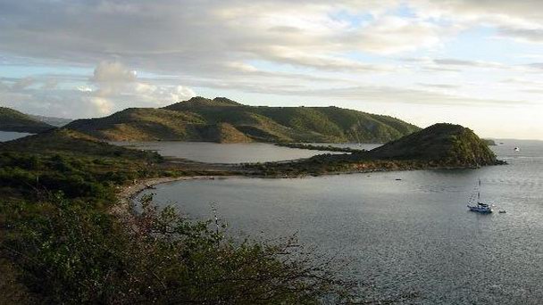 Залив Фригет Бей на Сент-Китсе