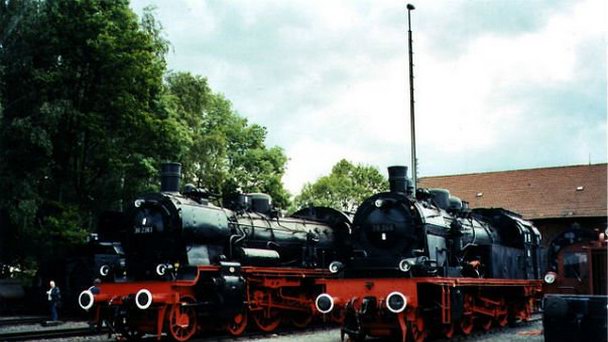 Немецкий музей паровозов в Баварии Немецкий музей паровозов в Баварии