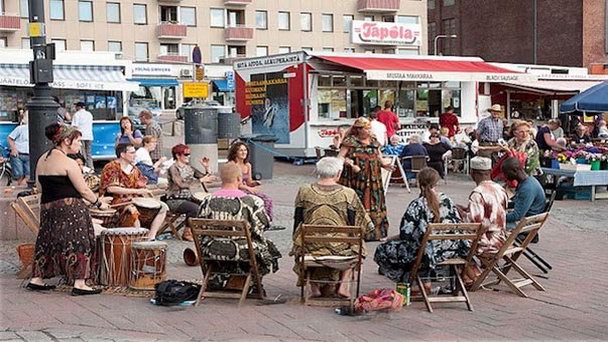 Рынок Лауконтори в Тампере