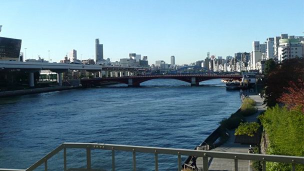 Река Сумида в Токио