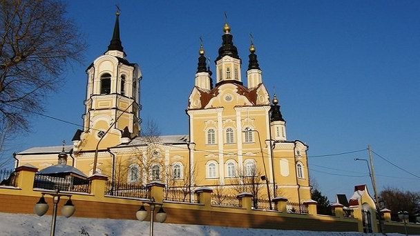 Воскресенская Церковь Томск внутри