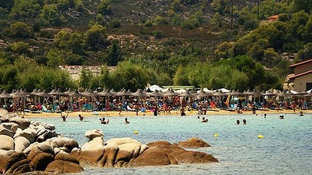 Пляж Талго в Халкидики