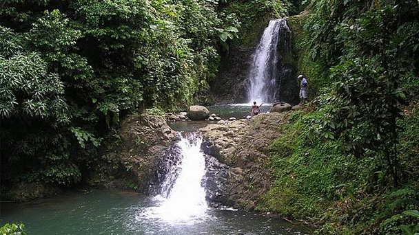 Водопад Семь Сестер на Гренаде