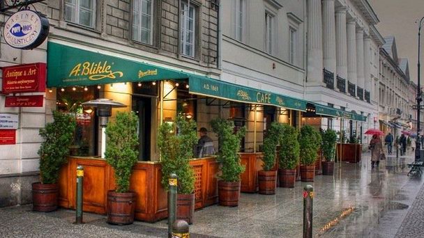 Кафе Blikle в Варшаве