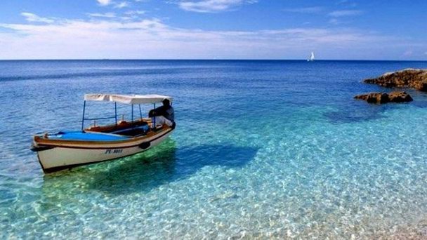 Пляж Дражица в Северной Далмации