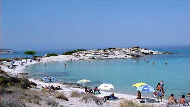 Пляжи Вуарвуароу в Халкидики