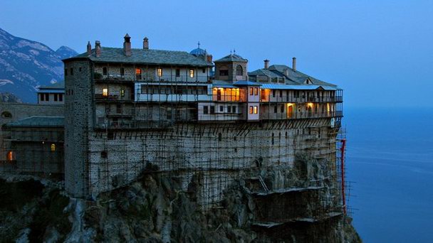 Монастырь Симонопетра в Халкидики