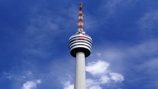 Телебашня Штутгарта в Баден-Вюртемберге