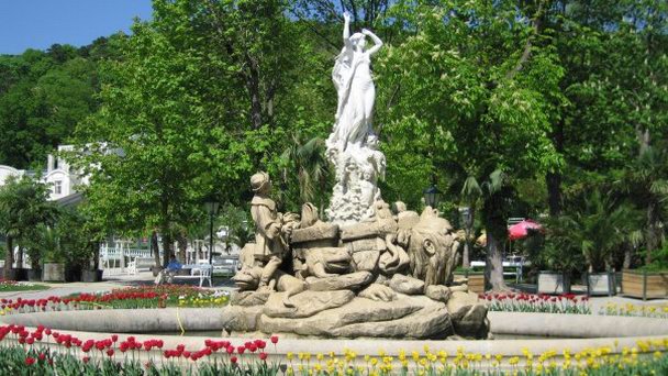 Фонтан «Ундина» в Бадене