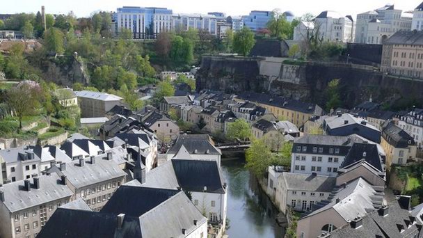 Нижний город в Люксембурге