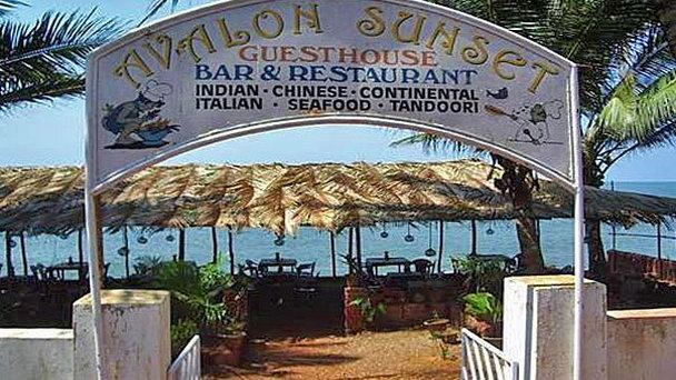 Ресторан Avalon Sunset в Гоа Ресторан Avalon Sunset в Гоа