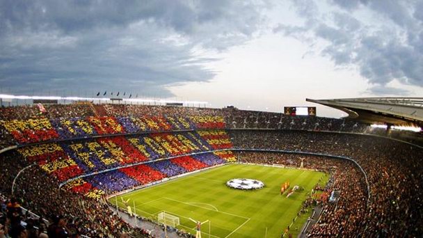 Стадион Камп Ноу в Барселоне