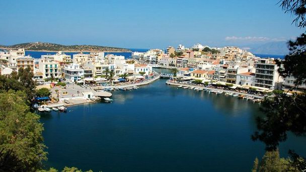 Озеро Вулисмени на Острове Крит