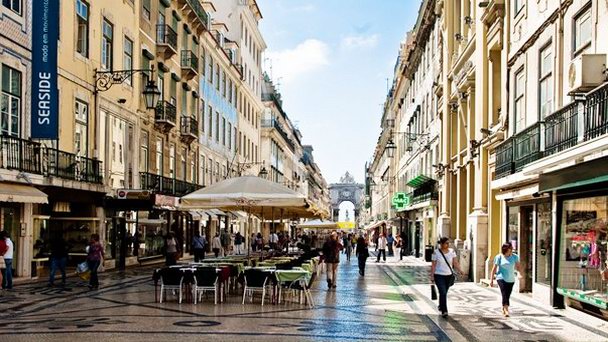 Улица Аугушта в Лиссабоне