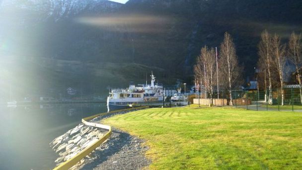 Морской порт Флома в Регионе Фьордов