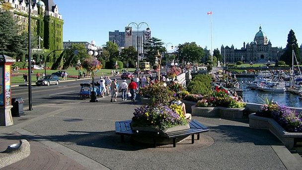 Правительственная улица в Британской Колумбии