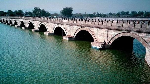 Мост Lugou в Пекине Мост Lugou в Пекине