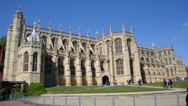 Часовня Св.Георгия Виндзорский замок в Англии Часовня Св.Георгия Виндзорский замок в Англии