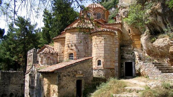 Город-призрак Мистрас на Пелопоннесе