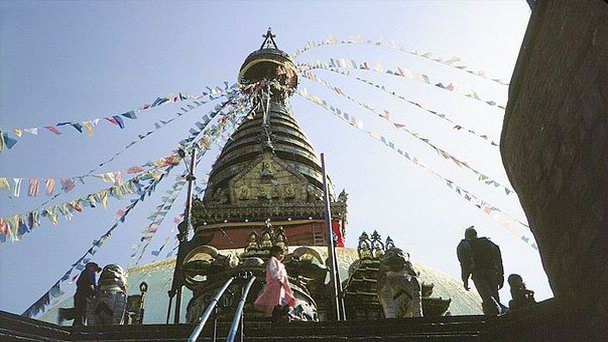 Храмовый центр Сваямбунатх в Катманду