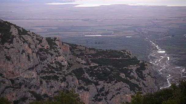 Фермопильское ущелье в Фессалии