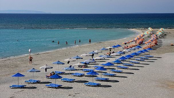 Пляж Франгокастелло на Острове Крит