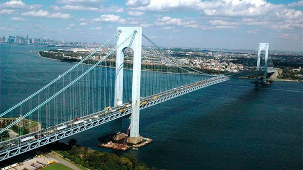 Мост Верразано в Нью-Йорке